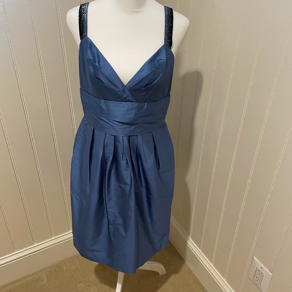 BCBG MaxAzria Blue cocktail dress